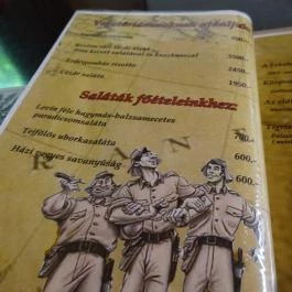 Nagy Levin Étterem Budapest - Étlap/itallap