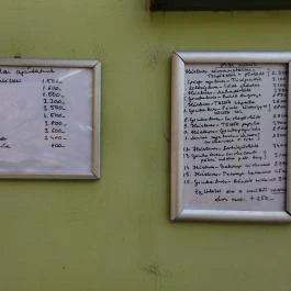 Nagyi Kifőzdéje Budapest - Étlap/itallap