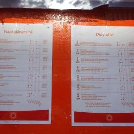 Napfényes Étterem & Pizzéria Budapest - Étlap/itallap