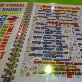 Napközi Bisztró Budapest - Étlap/itallap