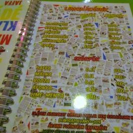 Napközi Bisztró Budapest - Étlap/itallap