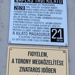 Naplás-tavi kilátó Budapest - Egyéb
