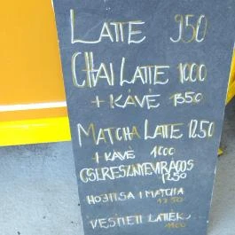 Napocska Kávézó Budapest - Étlap/itallap