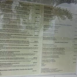 Nebro Fine & Wine Budapest - Étlap/itallap