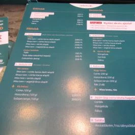 Nebuta Budapest - Étlap/itallap