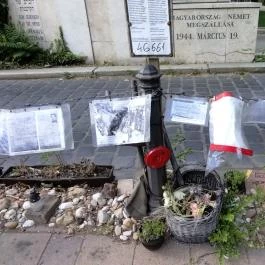 A német megszállás áldozatainak emlékműve Budapest - Egyéb