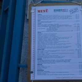 Nemo Fish & Chips & Salad Bar - Lövőház utca Budapest - Étlap/itallap