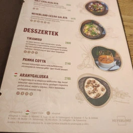 Neverland Bar Escape Room Pizzeria, Budapest - Étlap/itallap