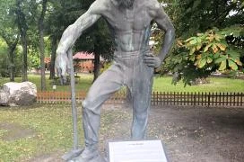 Névtelen munkás szobor Budapest