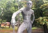 Névtelen munkás szobor Budapest