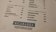 Nicaragua Cafe Brunch Budapest - Étlap/itallap