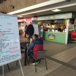 Nincs Abrosz - Fehérvári úti Vásárcsarnok Budapest - Étlap/itallap