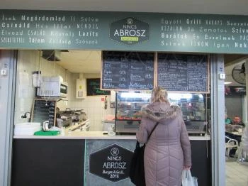 Nincs Abrosz - Fehérvári úti Vásárcsarnok Budapest