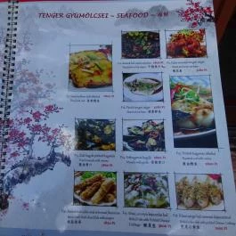 No 1 Asian Bistro Budapest - Étlap/itallap