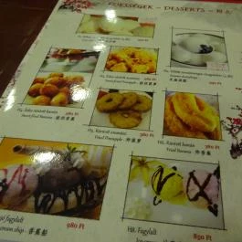 No 1 Asian Bistro Budapest - Étlap/itallap