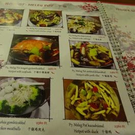 No 1 Asian Bistro Budapest - Étlap/itallap