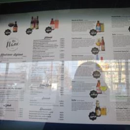 No Flanc Étel-Ital Manufaktúra Budapest - Étlap/itallap