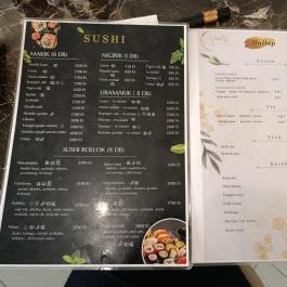 Nobility Sushi Bar & Restaurant Budapest - Étlap/itallap
