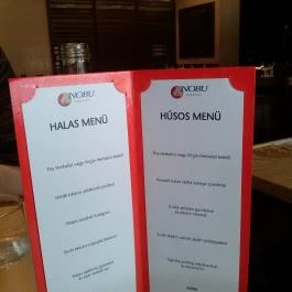 Nobu Étterem Budapest - Étlap/itallap