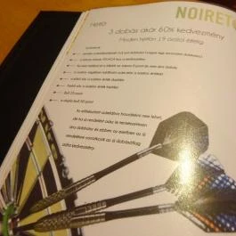 Noiret Biliárd & Darts Szalon Budapest - Étlap/itallap