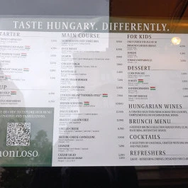 Nonloso Caffé Budapest - Étlap/itallap