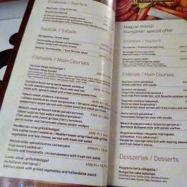 Nonloso Caffé Budapest - Étlap/itallap