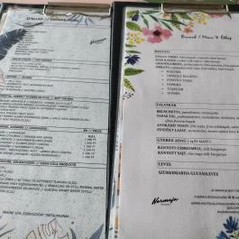 Normafa Delikát Budapest - Étlap/itallap