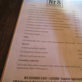 Nr.8. Étterem, Hajdúszoboszló - Egyéb