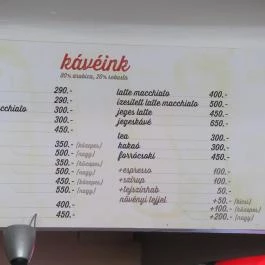 Nyakleves - Budafok Budapest - Étlap/itallap