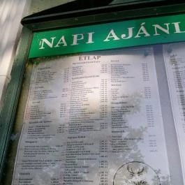Nyíri Fészek Étterem Nyíregyháza - Étlap/itallap