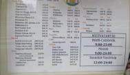 Oázis Söröző - Pannónia utca Budapest - Étlap/itallap