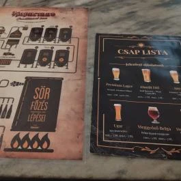 Óbudai Kézműves Söröző Budapest - Étlap/itallap