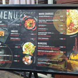 Oggi Pizzeria Napoletana Budapest - Étlap/itallap