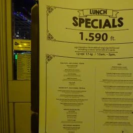 Oinos Wine Bar & Bistro Budapest - Étlap/itallap