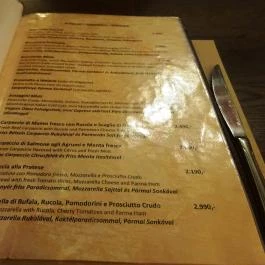 Okay Italia Étterem & Pizzéria - Szent István körút, Budapest - Étlap/itallap