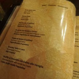 Okay Italia Étterem & Pizzéria - Szent István körút, Budapest - Étlap/itallap