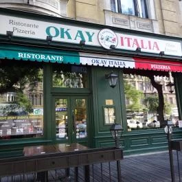 Okay Italia Étterem & Pizzéria - Szent István körút, Budapest - Külső kép