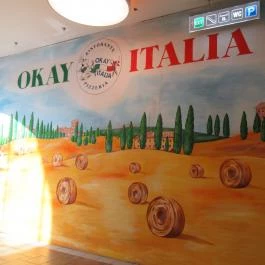 Okay Italia Étterem & Pizzéria - Mammut Budapest - Belső