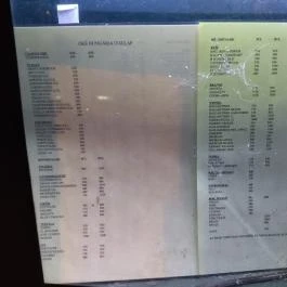 Oké Hungária Sörház & Café Budapest - Étlap/itallap