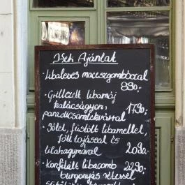 Olíva Étterem & Pizzéria, Budapest - Étlap/itallap