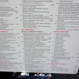 Oliva's - Genuine Italian Food Budapest - Étlap/itallap