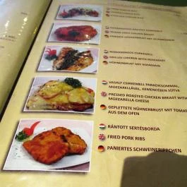 Omnia Plusz Bisztró Budapest - Étlap/itallap