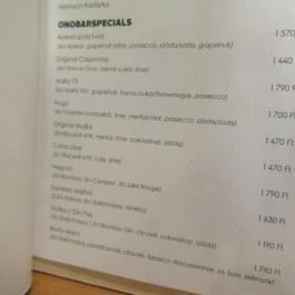 Ono Poké Bowl Bar - Bartók Béla út Budapest - Étlap/itallap