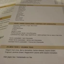 Opus Jazz Club Budapest - Étlap/itallap