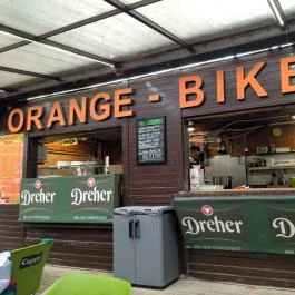Orange Bike büfé Budapest - Belső