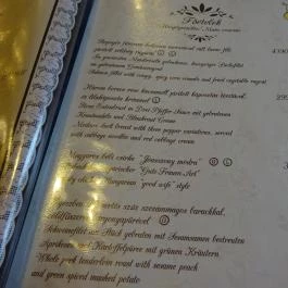 Öreg Prés Étterem Mór - Étlap/itallap