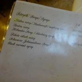 Öreg Prés Étterem Mór - Étlap/itallap