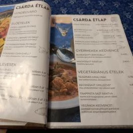 Öreg Tanyacsárda Étterem Lajosmizse - Étlap/itallap