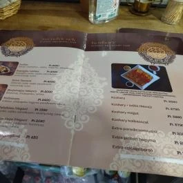 Oriental Bar Ráday Budapest - Étlap/itallap