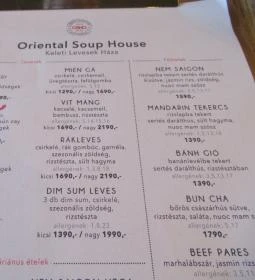 Oriental Soup House - Szervita tér